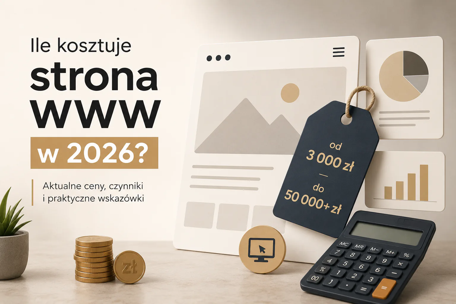 Koszty profesjonalnej strony internetowej